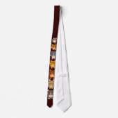 かわいい漫画くまのタイ ネクタイ (裏面)