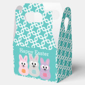 かわいい漫画のイースターバニーと名前をカスタムする フェイバーボックス (オープン)
