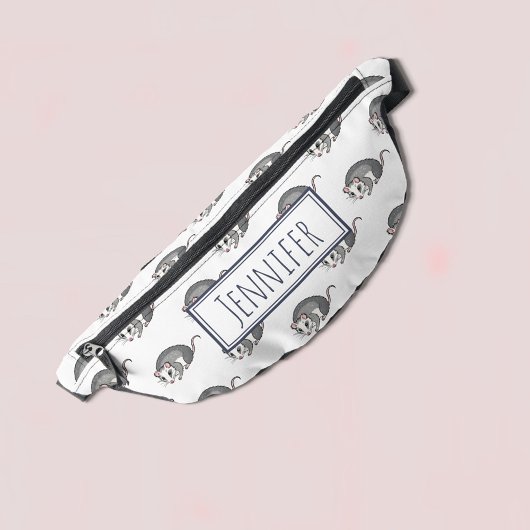 かわいい漫画のオポッサムパターン名 ファニーパック