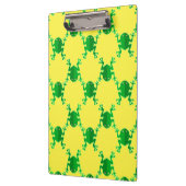 かわいい漫画のカエル クリップボード (左)