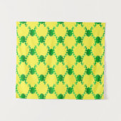 かわいい漫画のカエル タペストリー (正面(横))