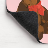 かわいい漫画のクマ マウスパッド (コーナー)