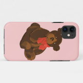 かわいい漫画のクマ Case-Mate iPhoneケース (裏面(横))