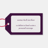 かわいい漫画のクリスマス信じ、私はサンタで ギフトタグ (裏面横)