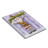 かわいい漫画のクリスマス信じ、私はサンタで ノートブック (右側)