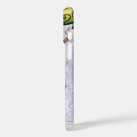 かわいい漫画のクリスマス信じ、私はサンタで Case-Mate iPhoneケース (裏面 / 左)