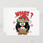 かわいい漫画のクリスマス ポストカード (正面/裏面)