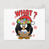 かわいい漫画のクリスマス ポストカード (正面)