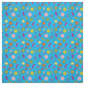 かわいい漫画のゲーム ファブリック (見本)