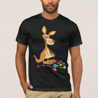 かわいい漫画のゴロゴロTシャツ Tシャツ