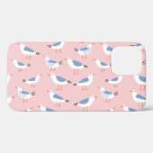 かわいい漫画のシーグルシームレスパターン Case-Mate iPhoneケース (裏面 (横))