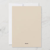 かわいい漫画のテディは動物を生む。マザーズデー シーズンカード (裏面)