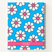 かわいい漫画のデイジー ノートブック (裏面)