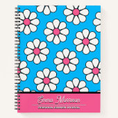 かわいい漫画のデイジー ノートブック (正面)