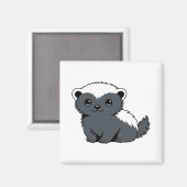 かわいい漫画のハニーバジャール マグネット (正面/裏面)