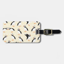 かわいい漫画のパフィンのパターン