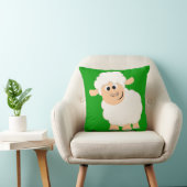 かわいい漫画のヒツジの枕 クッション (椅子)