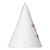 かわいい漫画のブタ パーティーハット (左)