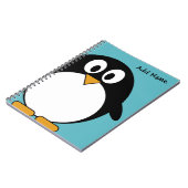 かわいい漫画のペンギン ノートブック (左側)