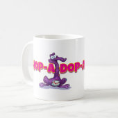 かわいい漫画のマグ コーヒーマグカップ (正面左)