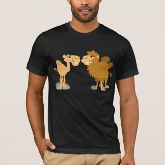 かわいい漫画のラクダTシャツ2枚 Tシャツ