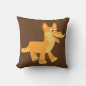 かわいい漫画のリンゴ クッション (正面)