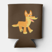 かわいい漫画のリンゴ 缶クーラー (正面)