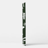 かわいい漫画のワニ、シームレスなイラストレーション。 Case-Mate iPhoneケース (裏面 / 右)