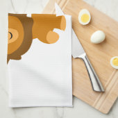 かわいい漫画の内容ライオンのキッチンタオル キッチンタオル (四つ折り)