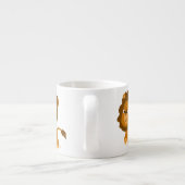 かわいい漫画の内容ライオンEspresso Mug エスプレッソカップ (裏面)