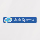 かわいい漫画の動物の男の子&女の子のラベルシール ラベル (デザイン1)