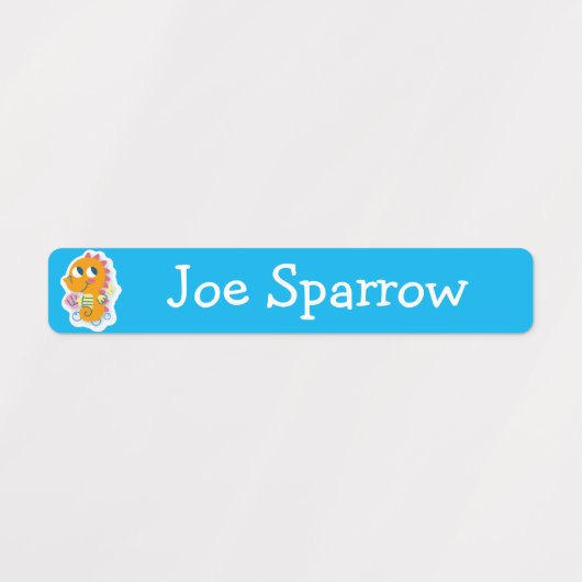 かわいい漫画の動物の男の子&女の子のラベルシール ラベル (デザイン2)