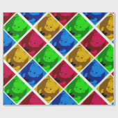 かわいい漫画の包装紙 ラッピングペーパー (フラット)