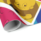 かわいい漫画の包装紙 ラッピングペーパー (ロールコーナー)