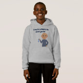 かわいい漫画の子どもで「脱毛症はいい感じに」 (正面フル)