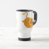 かわいい漫画の弾みリガーコミューターマグ トラベルマグ (正面右)