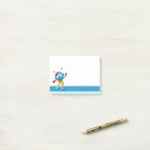 かわいい漫画の投稿 ポストイット (デスク上)