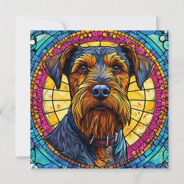 かわいい漫画の犬 (正面)