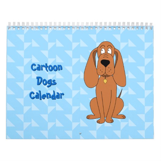 かわいい漫画の犬2022年 カレンダー (カバー)