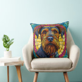 かわいい漫画の犬 クッション (椅子)