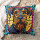 かわいい漫画の犬 クッション (ブランケット)