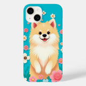 かわいい漫画の犬 Case-Mate iPhoneケース (裏面)