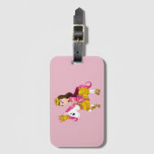 かわいい漫画の王女 ラゲッジタグ (正面縦)