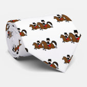 かわいい漫画の男の子の子馬馬乗り馬 ネクタイ (ロール)