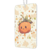 かわいい漫画の秋カボチャ カーエアーフレッシュナー (左)