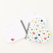 かわいい漫画の空 ノートブック (内部)