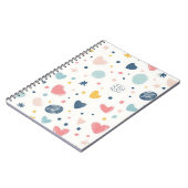 かわいい漫画の空 ノートブック (左側)