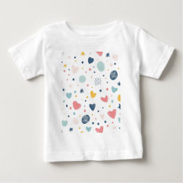 かわいい漫画の空 ベビーTシャツ