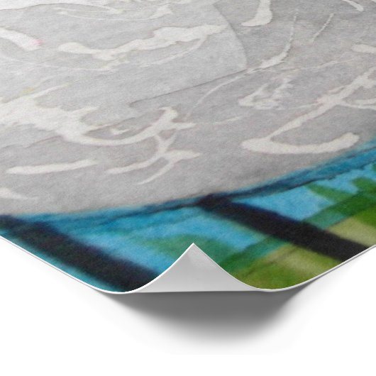 かわいい漫画の羊ゴードン・ブルース・アート ポスター (角)