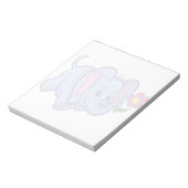かわいい漫画の象 ノートパッド (回転)